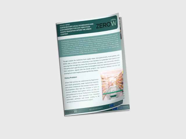 Policy Brief: Participatory Local Governance for a Just Zero Food Waste Transition