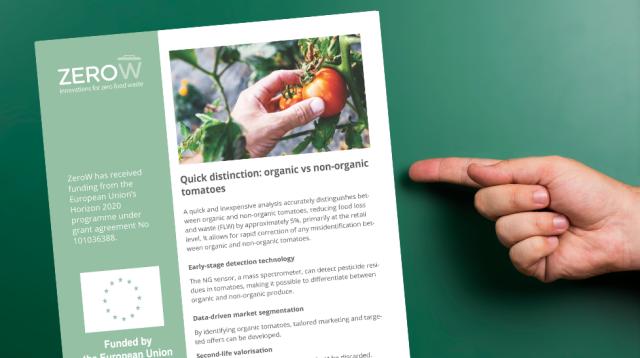 Practice Abstract: Quick distinction: organic vs non-organic tomatoes