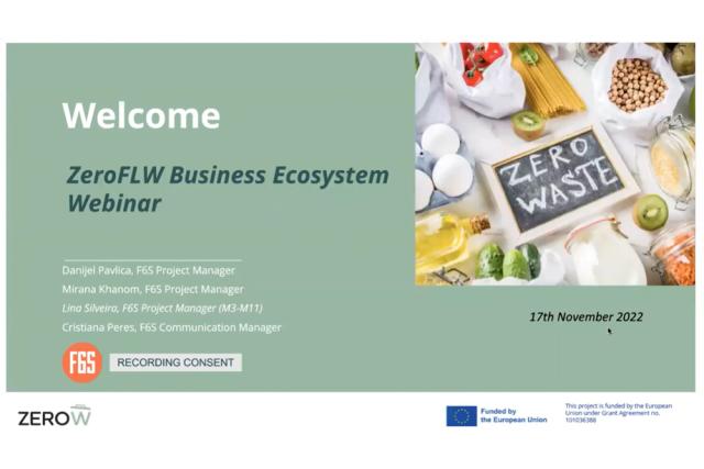 ZeroFLW Business Ecosystem Group Public Webinar